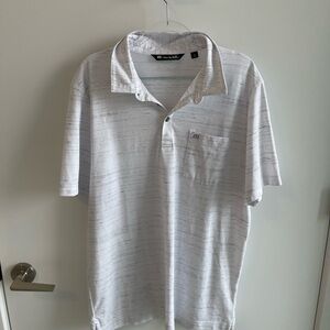 Travis Matthew White Polo Shirt